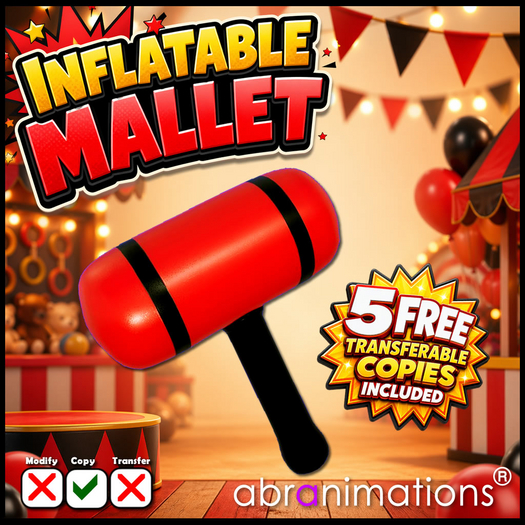 Inflatable Mallet by Abranimations