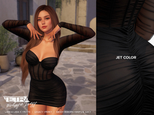 TETRA - Eclipse Dress (Jet)