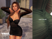 TETRA - Eclipse Dress (Leaf)