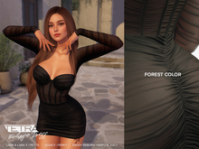 TETRA - Eclipse Dress (Forest)