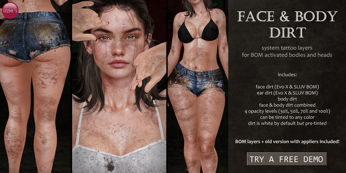 Izzie's - Face & Body Dirt