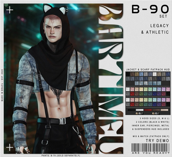 Bartimeu - B-90 Jacket & Scarf [FATPACK]