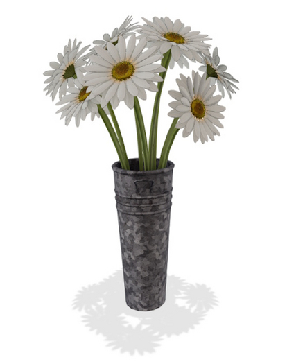 *AF* Flower Cart Daisies