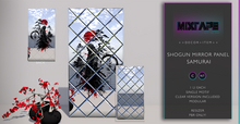 MIXTAPE - shogun mirror panel - samurai DECOR