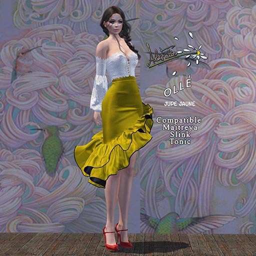 AlaFolie - OLLE jupe jaune ( wear to unpack)