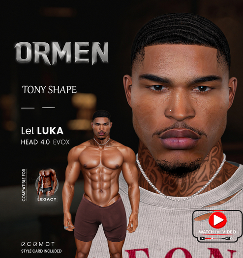 - ORMEN - TONY SHAPE LEL LUKA 4.0 EVO X LEGACY ATHLELIC