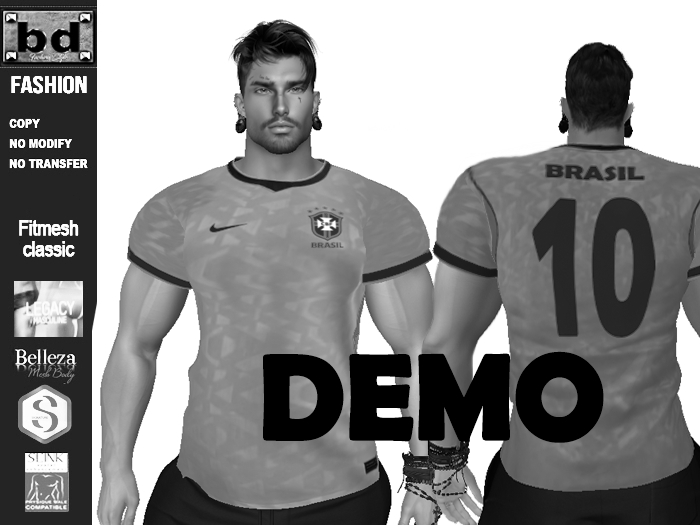 [bd] DEMO SHIRT  BRASIL UNPACK