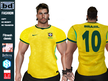 [bd] 410 SHIRT YELLOW BRASIL UNPACK