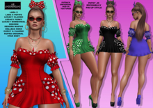 **PATSY JO FATPACK PIN UP ROCKABILLY STYLE COMPLETE OUTFIT**