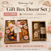 UNBOXING Cafe Brunch & Coffee Gift Box Set [FULL PERM]