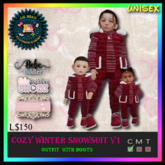 *LBD* Cozy Winter Snow Outift 1 - TD/BeBe/Chonk