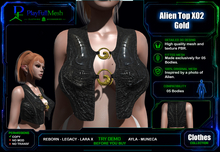 **Alien Top X02(GOLD)*PlayFullMesh**