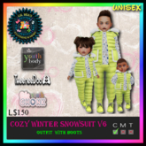 *LBD* Cozy Winter Snow Outift 6 - Youth/Chonk/Tweeneedoo