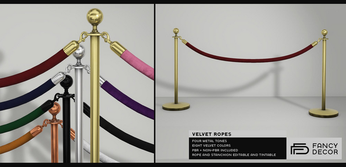 Fancy Decor: Velvet Rope