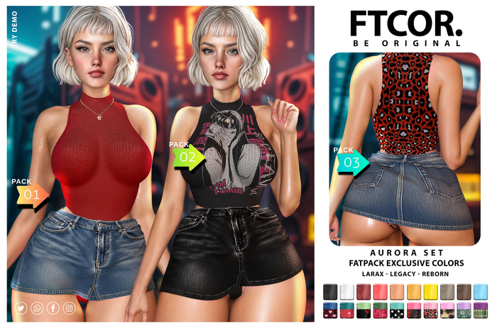 :::FTCOR:::AURORA_SET::: PACK 1
