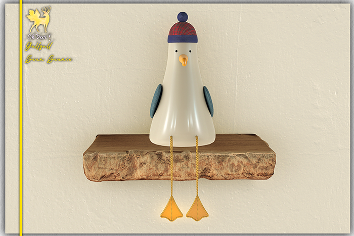 Oh Deer! Gullgull: Bean Beanie (Add Me)