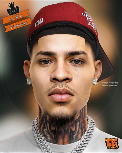 General Dk Second Life Marketplace - DK$ RYAN SKIN