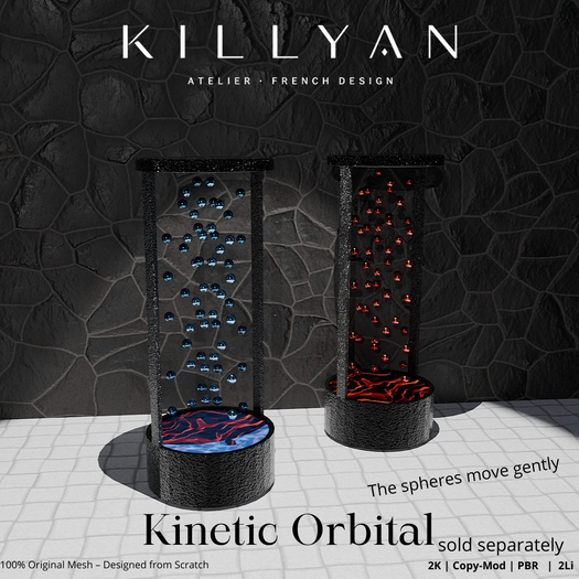 Killyan (add) : Kinetic Column Red