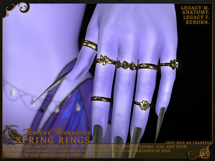Tealeaf Treasures - Spring Rings