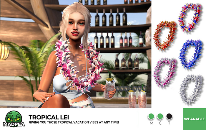 MadPea Tropical Lei