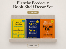 Humor Book Shelf Decor Set