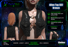 **Alien Top X02(BRONZE)*PlayFullMesh*