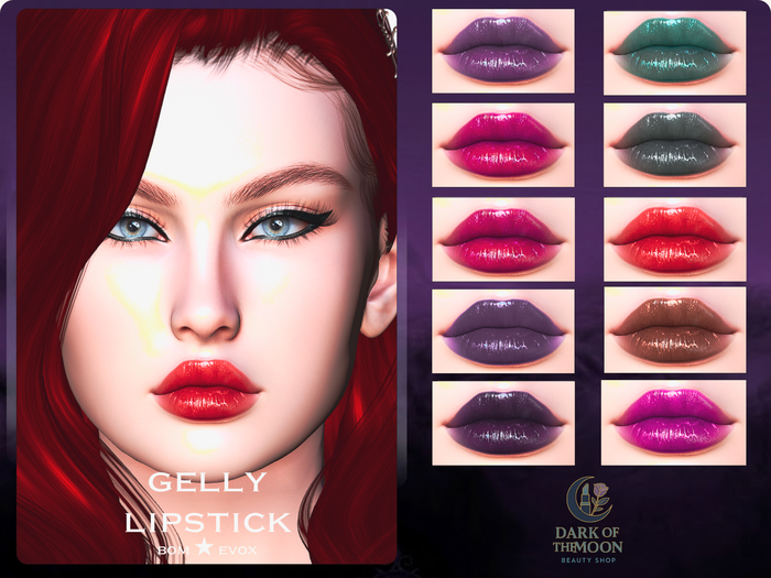 D&M  Lipstick BOM - Gelly Lips Evox