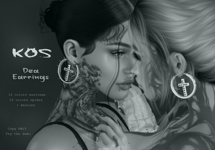 .KOS. Dea Earrings DEMO
