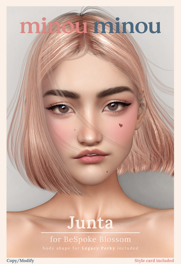 .minou minou. Junta - Cute Realistic Female Shape (BeSpoke Blossom | Legacy Perky)