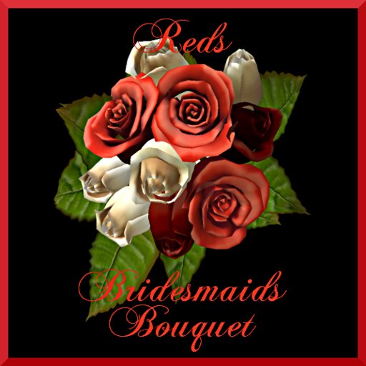 Roses by Res- Roses Bridesmaid Bouquet Reds in Giftbox