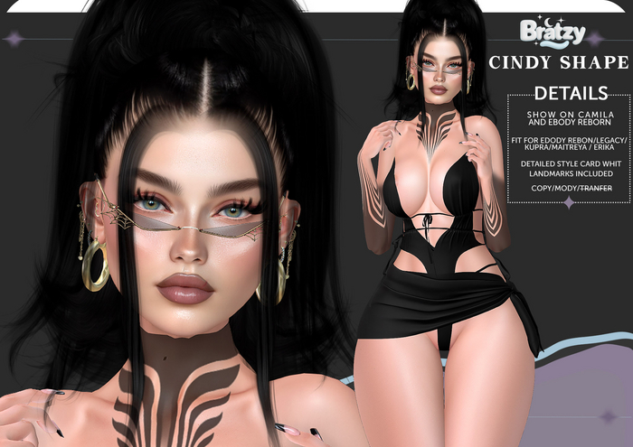 Bratzy/CINDY SHAPE LELUT CAMILA[FATPACK]