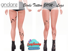 Andare - Birds Legs Tattoo PACK
