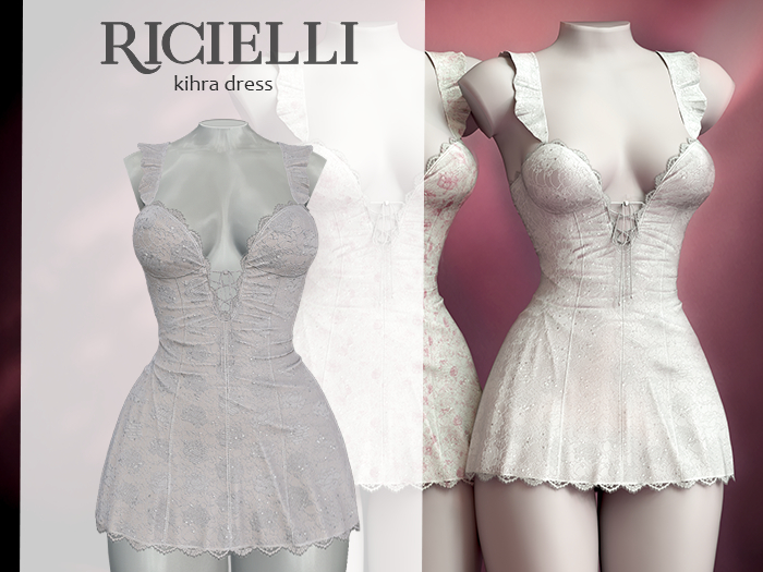 Ricielli - Kihra Dress / OffWhite
