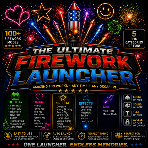 Second Life Marketplace - The Ultimate Firework Launcher