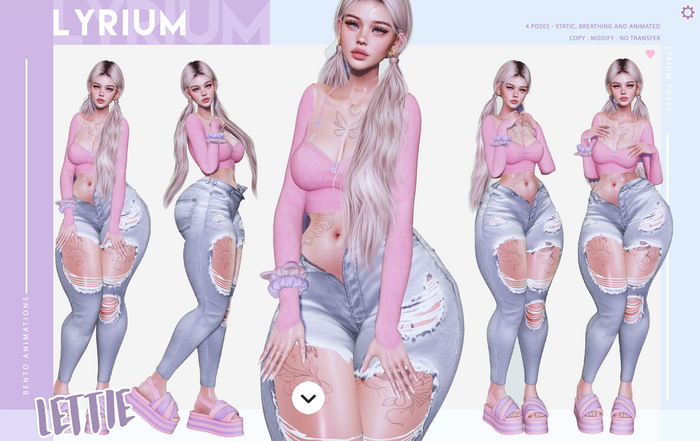 Lyrium. Lettie Animation Set