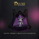 *DLUXE* DINKIES RILEY FANCY BACKPACK* purple (add)