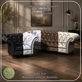 Why Not - Balmoral Sofa Set Neutrals-Add Me