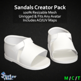 [Jester Inc.] Full Perm Sandals Creator Pack!