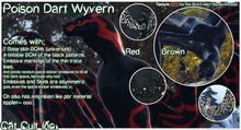 Poison Dart Wyvern Red&Brown