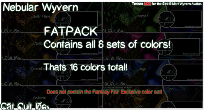 Nebular Wyvern FATPACK