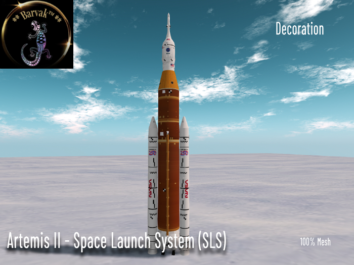 Barvak™ - Artemis II - Space Launch System (SLS)  - Decoration