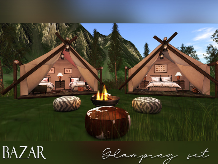 ~BAZAR~Glamping set (unfurnished)