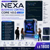 NEXA Business Control Core V2.0 Full Permission LSL Smart Vendor & Commercial Store Management System for Second Life