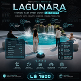 LAGUNARA Tropical Water Effect System LSL Script Full Perm | Cinematic Lagoon, Beach, Ocean & Fantasy Water Particles