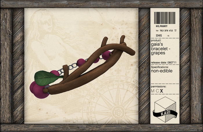 Kari - Gaia's bracelet - Grapes