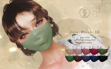 ::C'est la vie !:: Face Mask 03 (#1) / 10 Colors Change