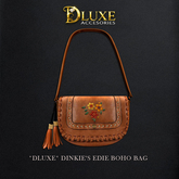 *DLUXE* DINKIES EDIE BOHO BAG* tan (add)