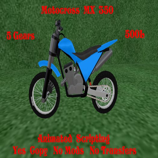 MX 350 Motocross Bike  Boxed