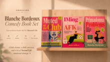 UNBOXING Blanche Bordeoux Comedy Book Set