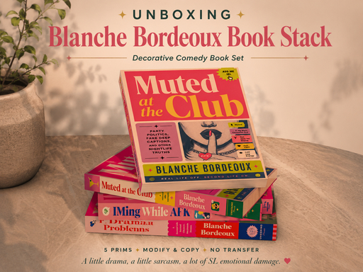 UNBOXING Blanche Bordeoux Comedy Book Stack